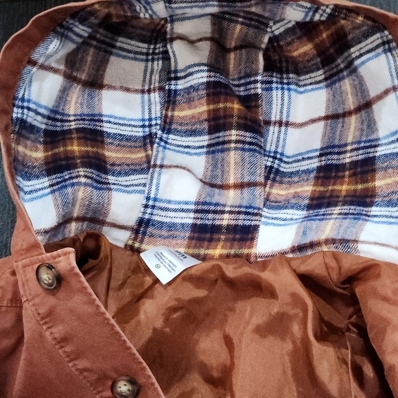 Carter's Hooded Jacket With Button Up Closure Size 9 mos - Picture 3 of 5